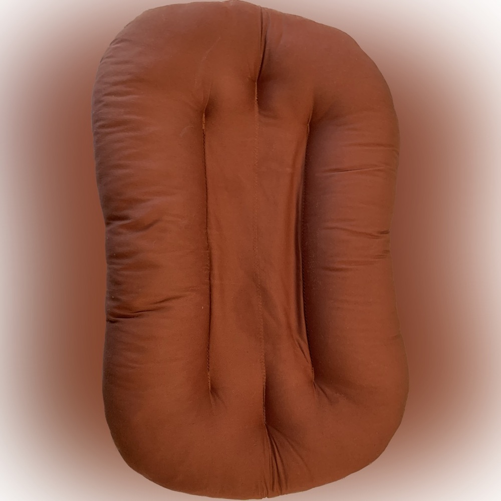 Snuggle me Organic Lounger - Gingerbread